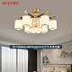 BT-HX8666-D69*H40cm E27*6 不含光源