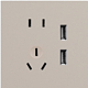 五孔USB