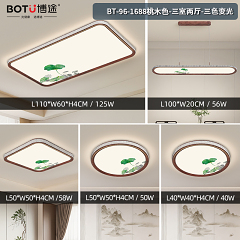 博途照明 宋氏美学 BT-96-1688 三室两厅套餐