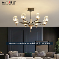 博途照明 现代轻奢 BT-102-5204 吊灯系列