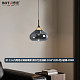 BT-115-内网格水滴玻璃罩-烟灰色-D155*H200-40