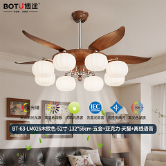 博途照明 中古风 BT-63-LM026系列 风扇灯