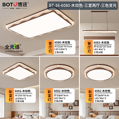 博途照明 中古风BT-36-6080-三室两厅套餐/单品